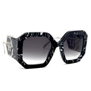 New, PHILIPP PLEIN Sunglasses PLEIN DIVA SPP067 Col.0721 Authentic